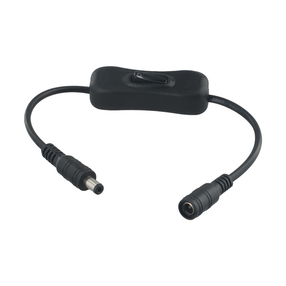 Switch Light Strip On/off Functionality Rocker Switch 5.5x2.1mm 5V-24V