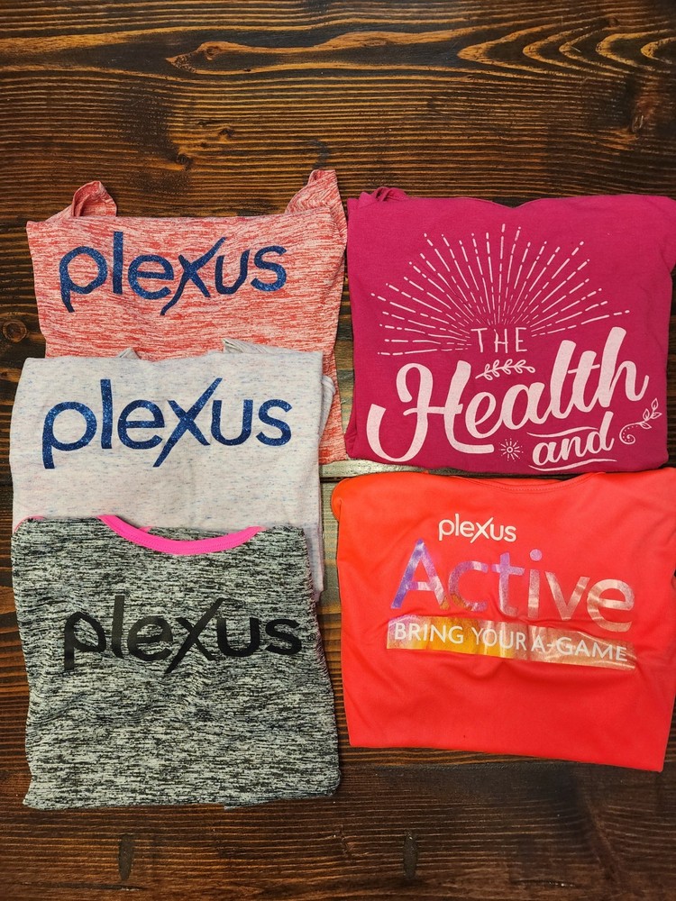 Plexus-Branded Women's Shirt/Tank BUNDLE (7 Items) Small/Medium Size