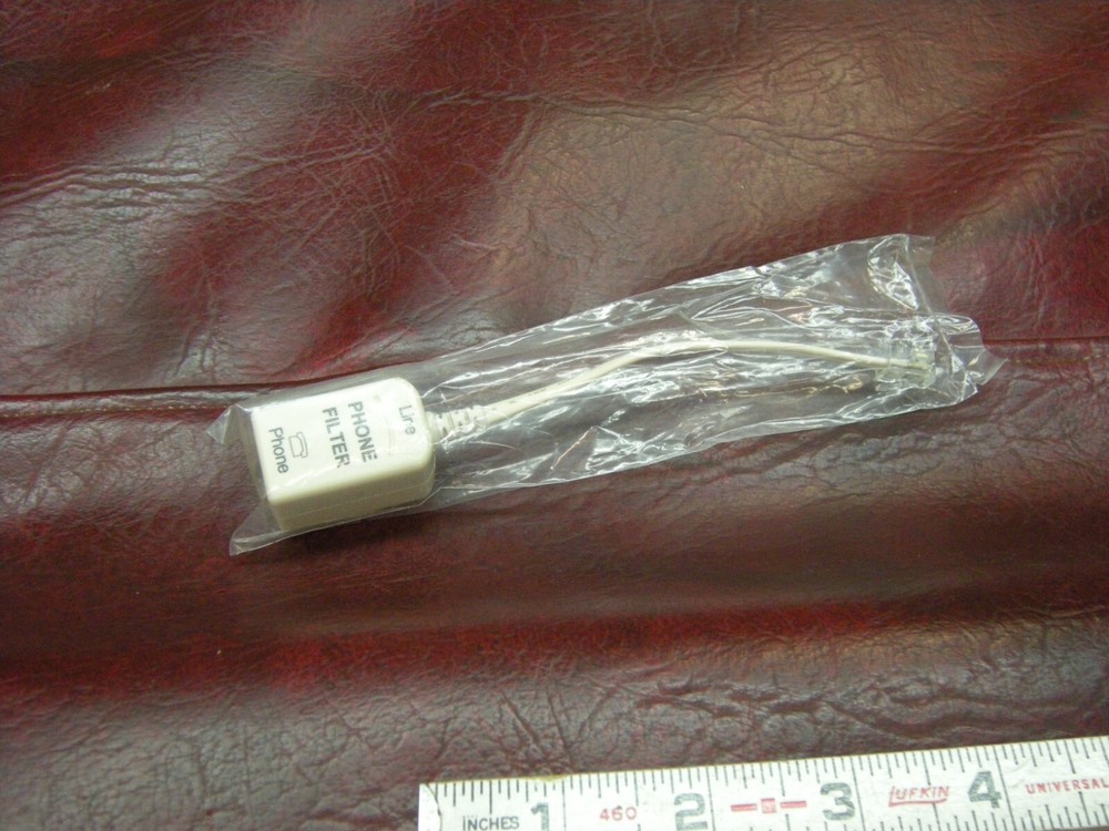 Inline Phone Filter, Model 4000033, New - still in sealed package