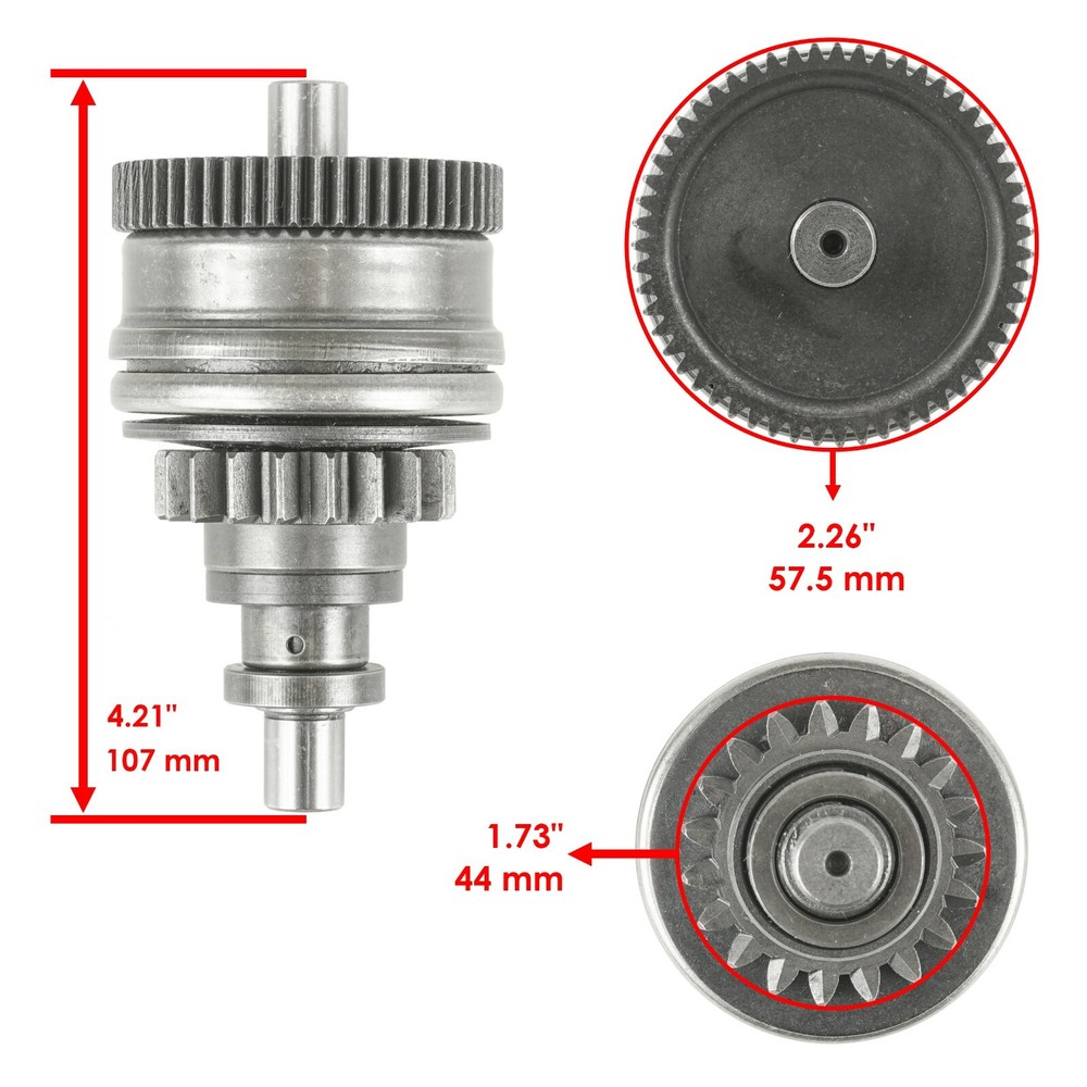 Starter Drive Bendix for Yamaha Jet Ski Wave Runner New