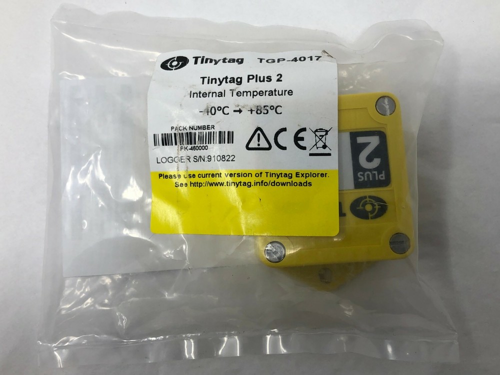 Tinytag Plus 2 TGP-4017 Internal Temperature -40C - 85C Waterproof Data Logger