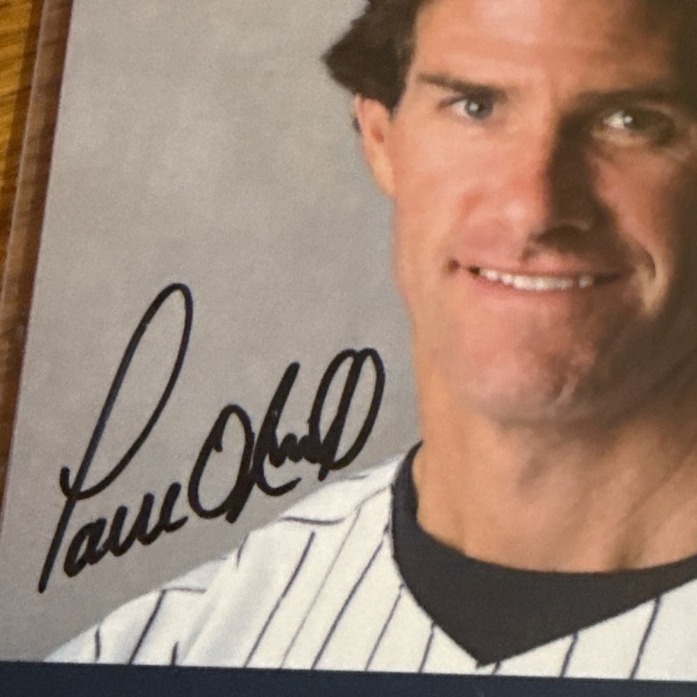 Sign Paul O’neill Press Pass.