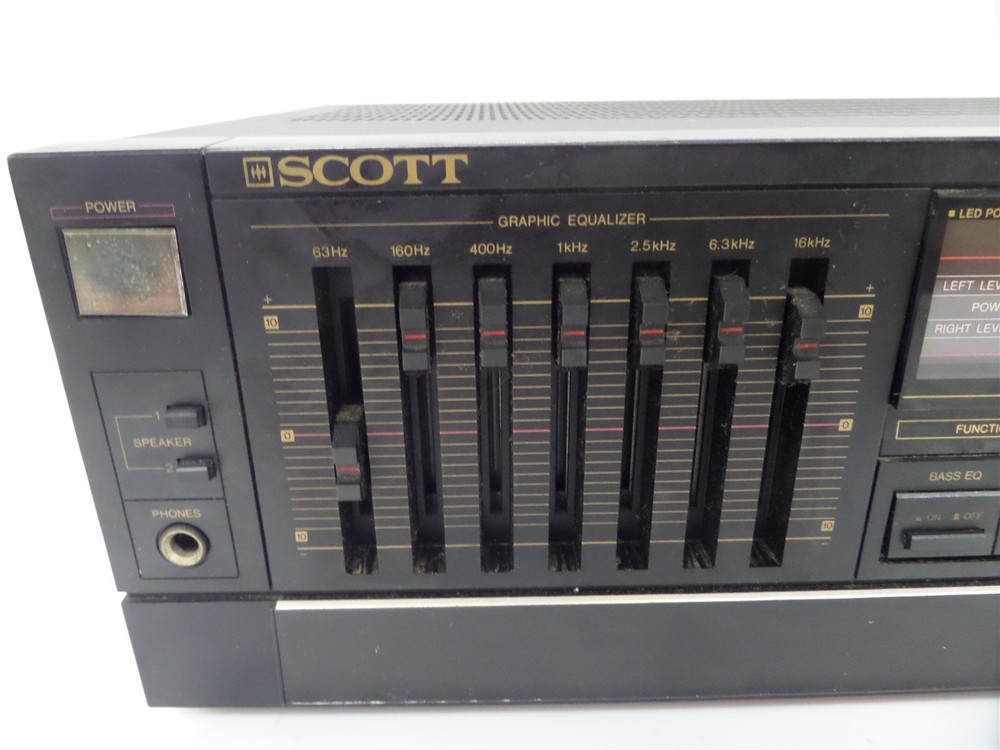 Vintage Scott A1110 Stereo System Graphic Equalizer