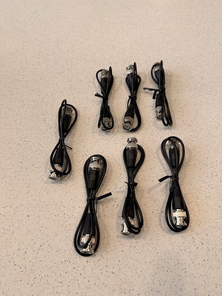 7 BNC Patch Cables 18’ Long