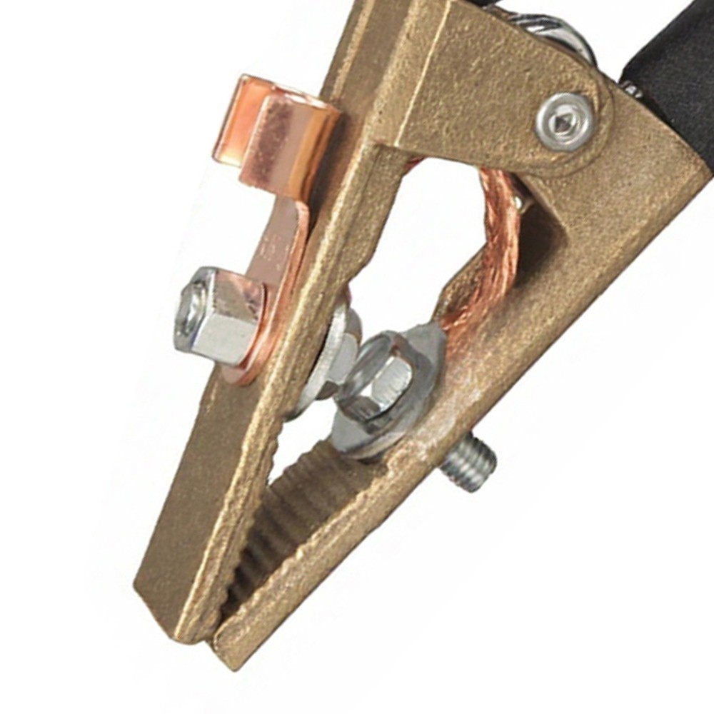 300A Earth Cable Clamp A Shape Brass with Protective Handle for Safe Operation