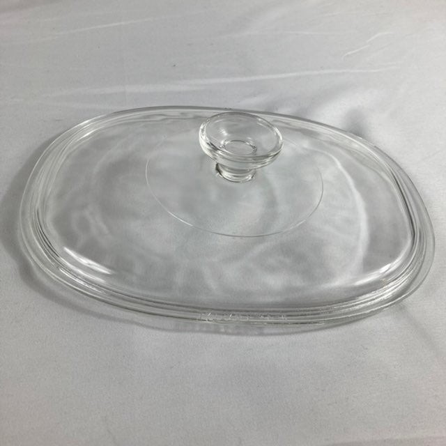 Pyrex Clear Glass Rectangular Lid F-12-C