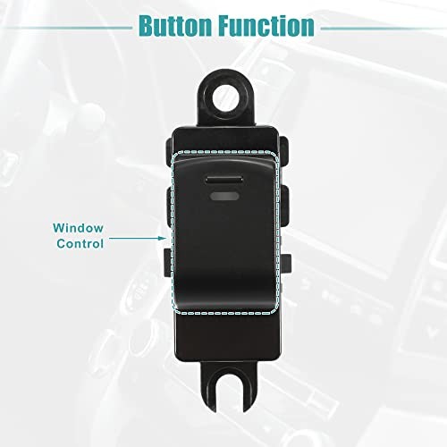 Front Passengers Side Master Power Window Switch Fit for Nissan Altima Maxima