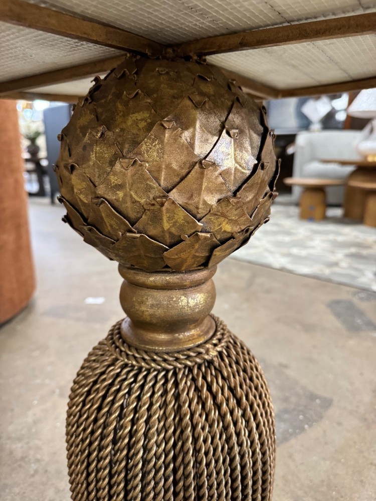 Kay Marble Tassel Table