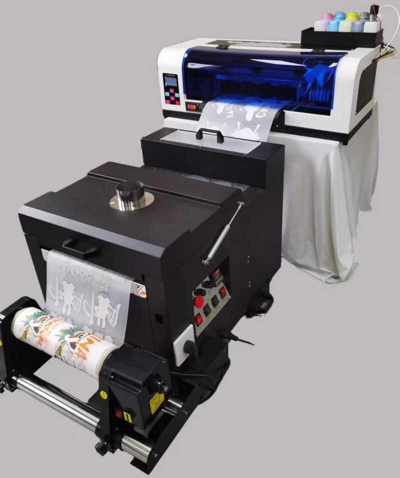 A3 Plus XP600 DTF  Printer Includes Ink, Film, Powder, Software, Shaking Dryer