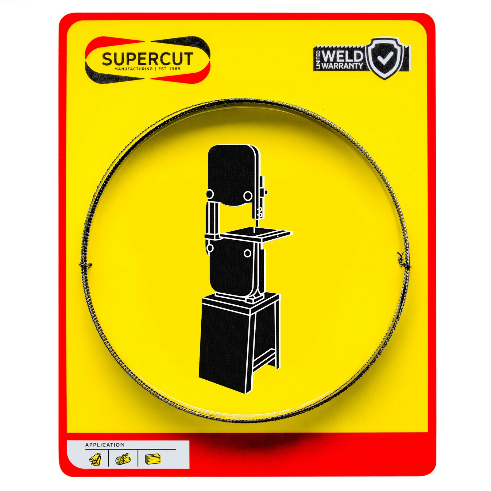 Supercut 131 1/2-inch x 3/4-inch x .032 3 TPI Carbide Infused (Made in the USA)
