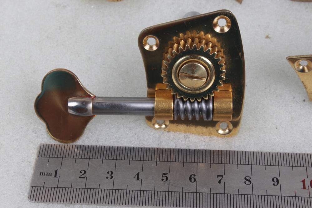 New 1set 4/4 Cello Peg String Winder Conjoined Brass machine Head cello Pegs