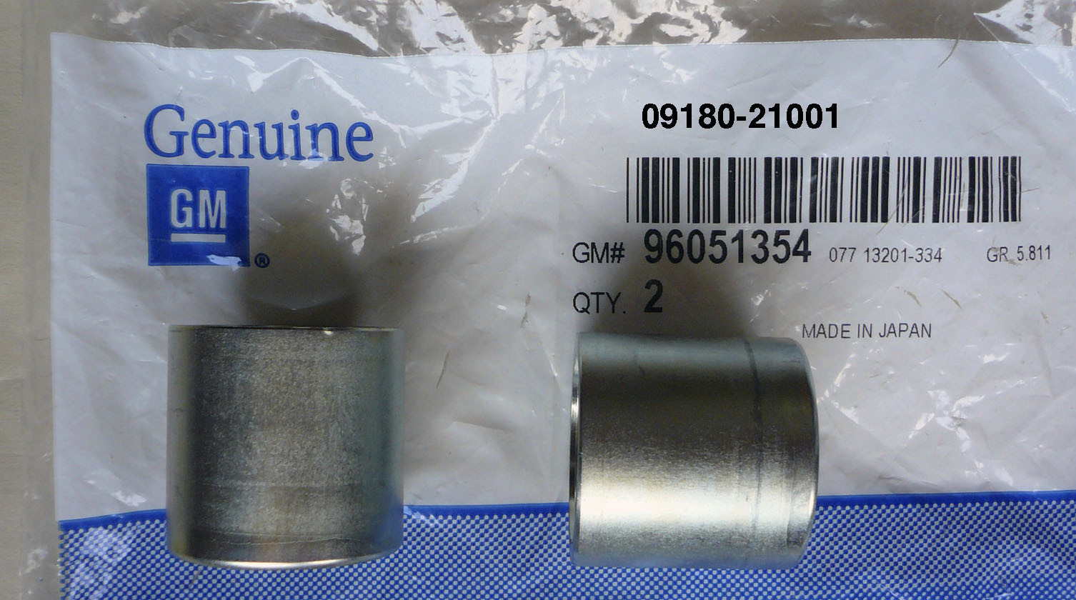 Rear Axle Shaft Bearing Spacer Kit | 89-01 Geo Metro Suzuki Swift | Genuine OEM!