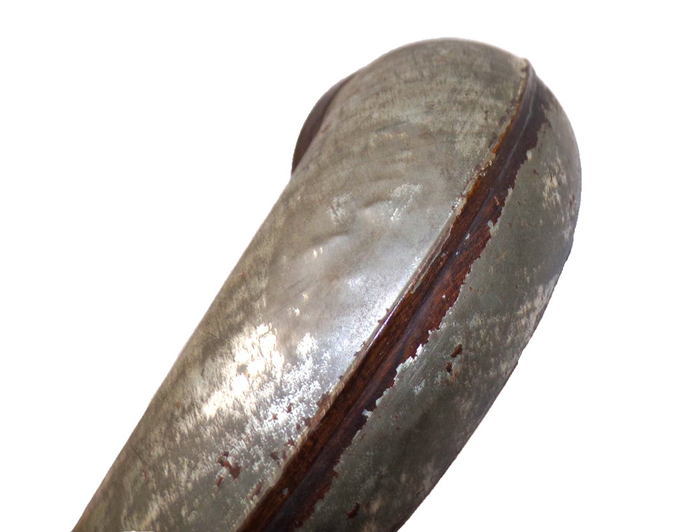 EDISON PHONOGRAPH CYGNET HORN GRAIN PAINTED ELBOW SECTION