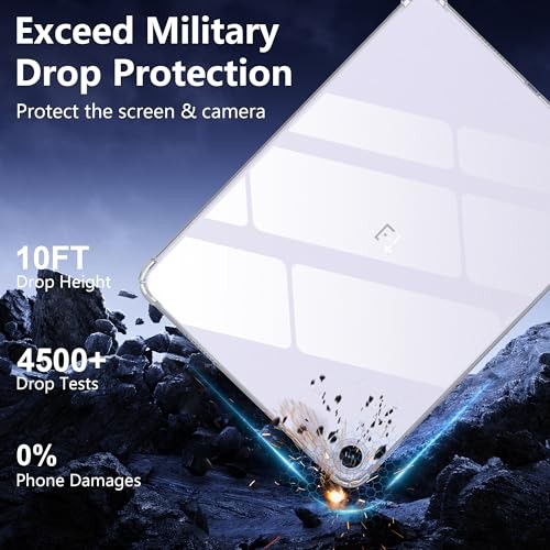 for OnePlus Pad GO 2 Case, OnePlus Pad GO 2 2025 transparent