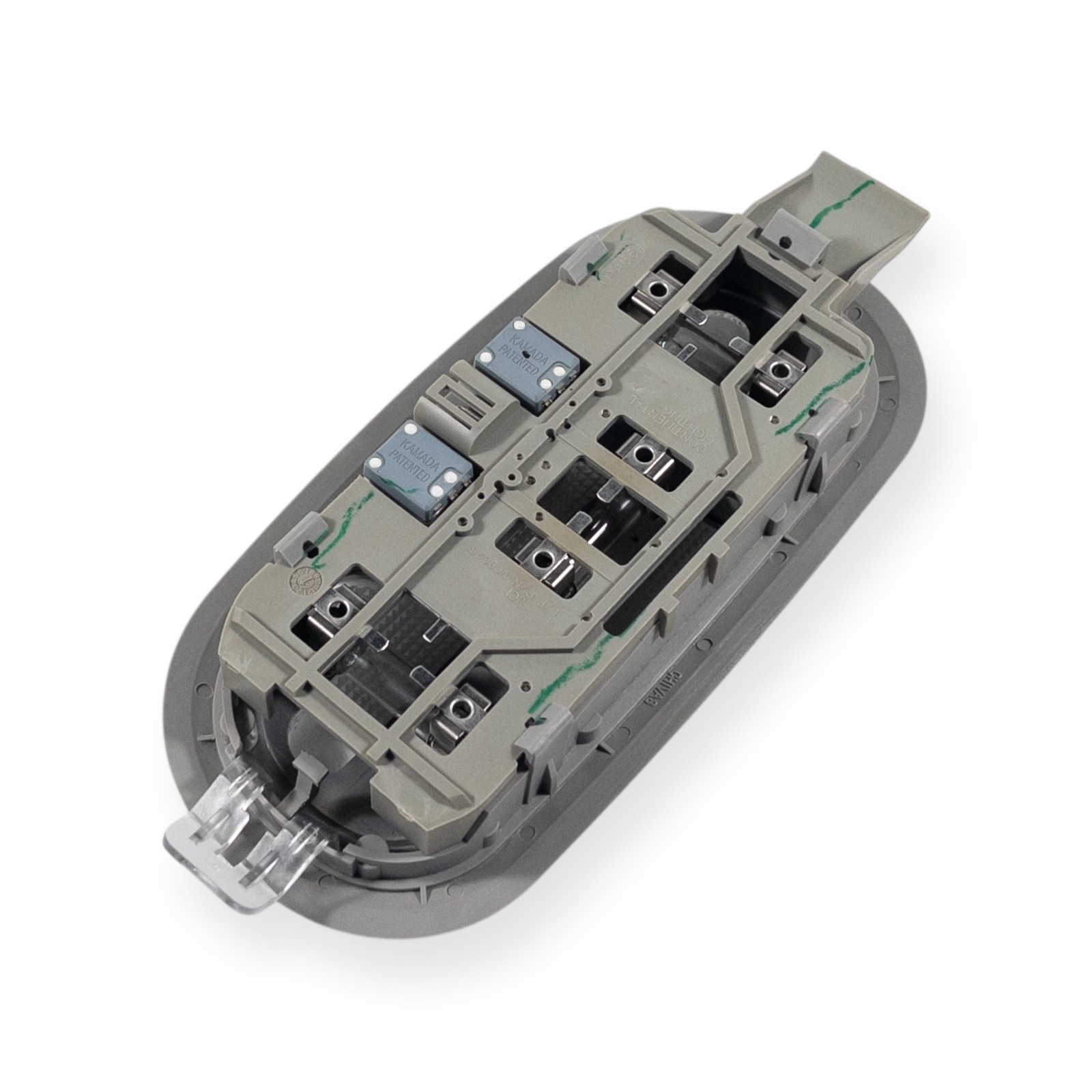 Chevy & GMC Light Gray Overhead Front Center Dome Roof Map Light