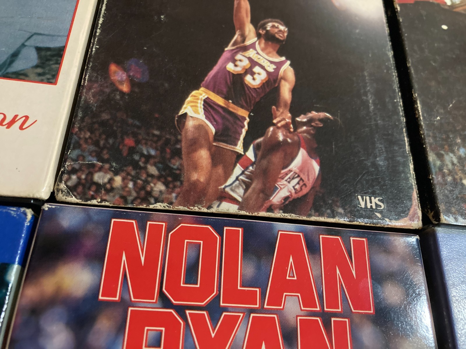 Greatest Sports Legends VHS lot of 7 Wilt Chamberlain NBA Basketball LA Lakers