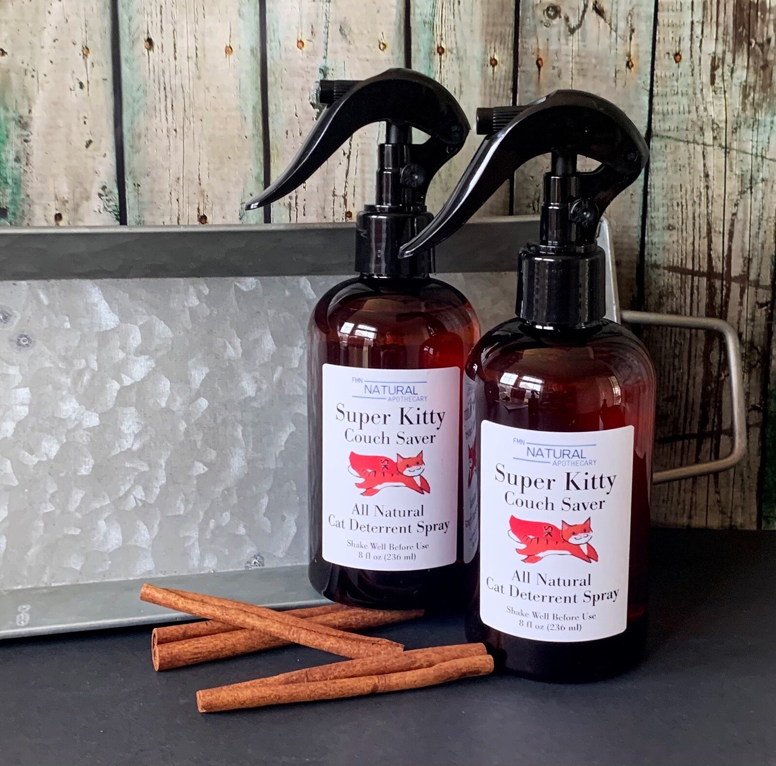 FMN Natural Cat Deterrent Spray. Cat Scratch Furniture Protection. Cat Repellent