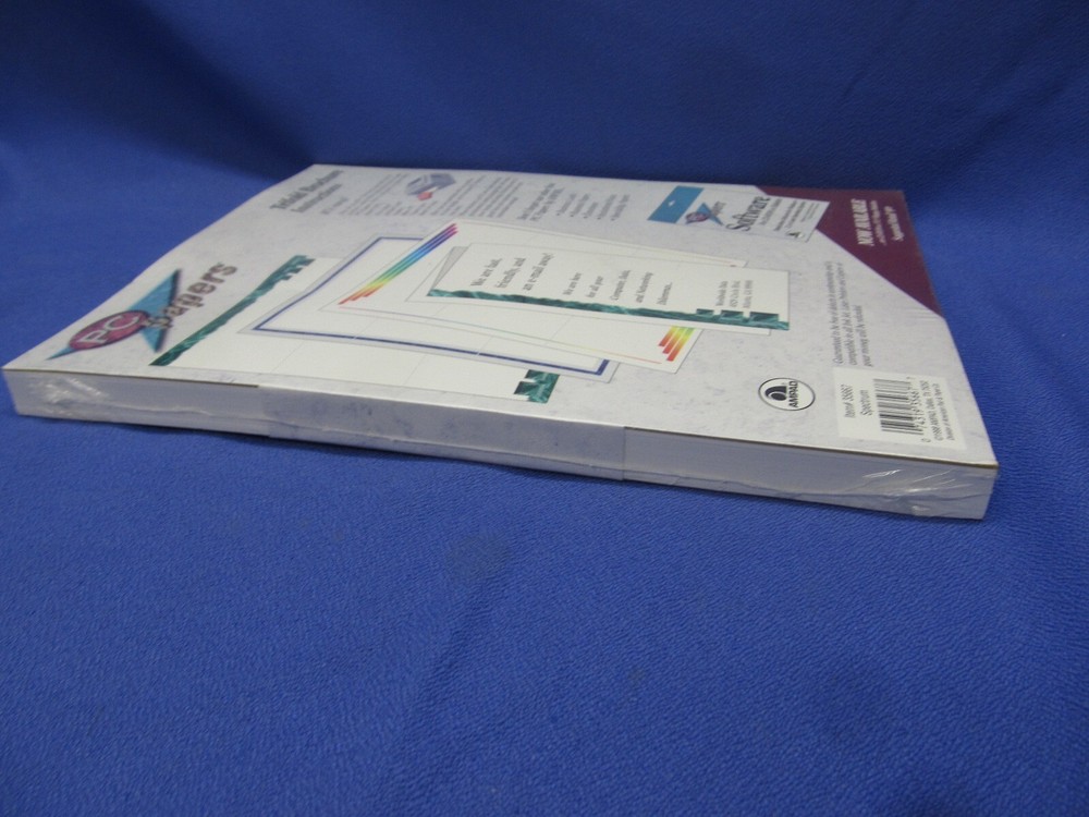 NOS Vintage PC Papers Tri-Fold Computer Printer Paper