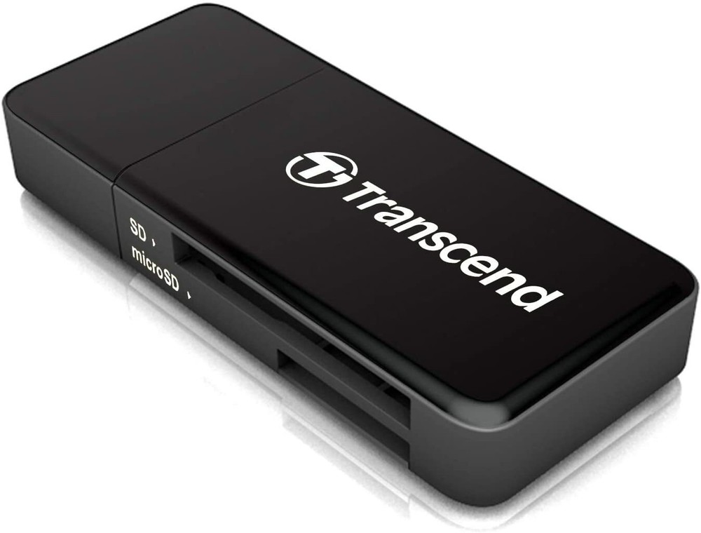 Transcend RDF5 3.1 USB Memory Card Reader for SDHC, SDXC, microSDHC, SDXC