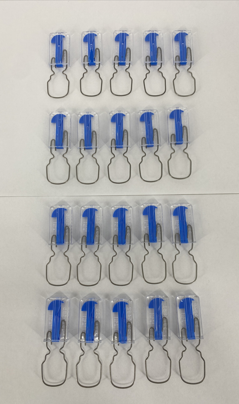 LOT OF 20 Enduro Seal Electric Meter Security Seal Wire Padlock Security Seals