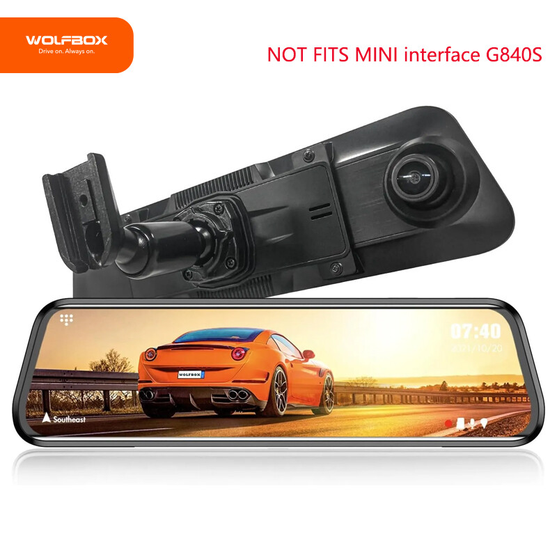 WOLFBOX OEM Bracket for Type-C G840S/G840H/G850/G900 Mirror Dash Cam