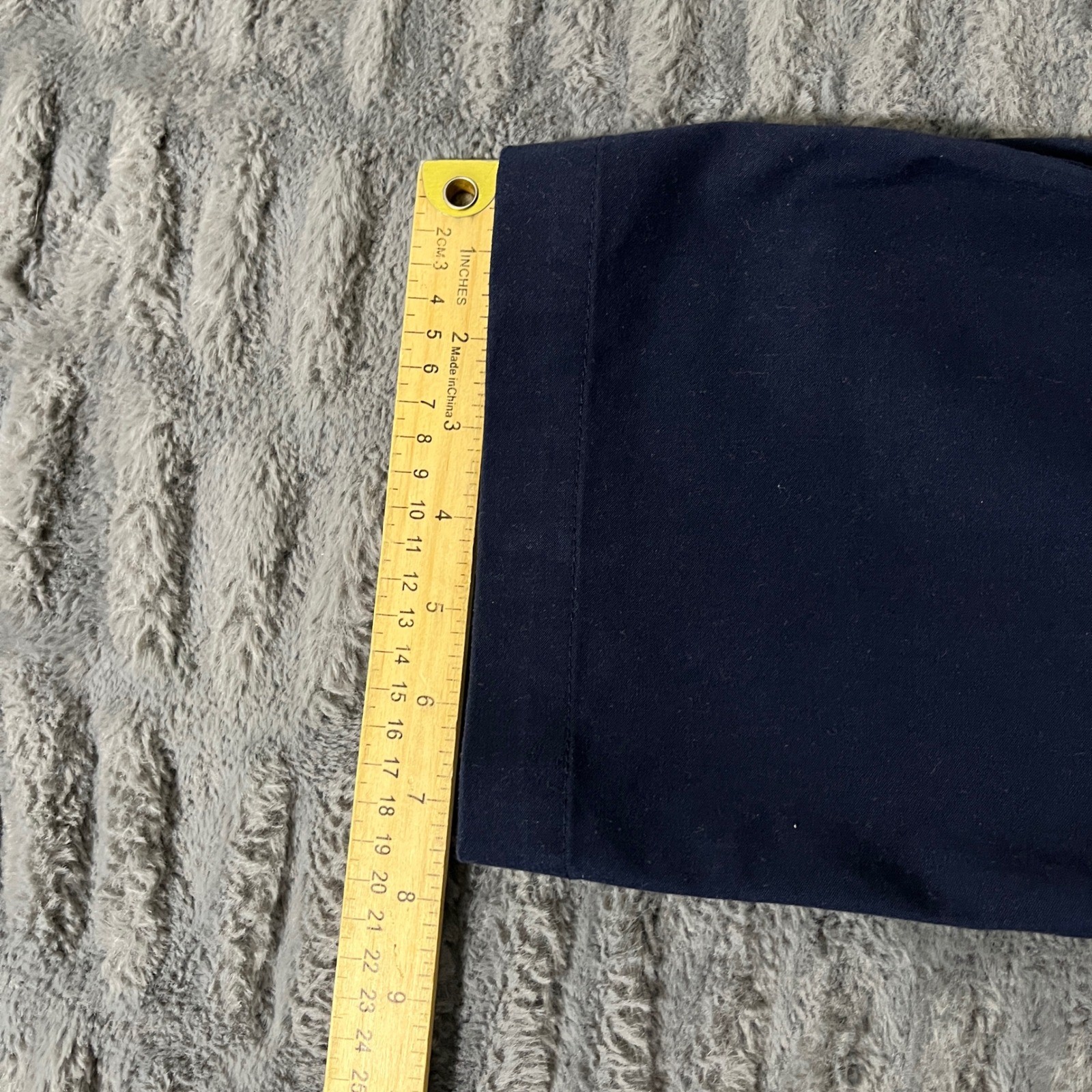 Chef Works Mens Navy Blue Cargo Work Pants Size 34x32 Flat Front Utility