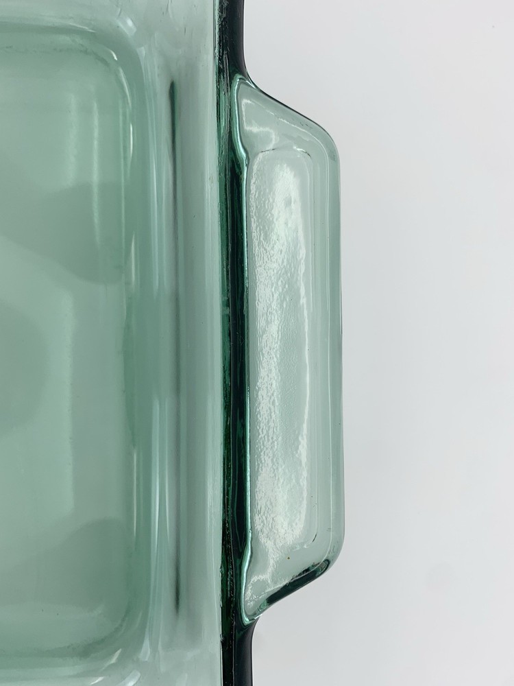 VTG Anchor Hocking Emerald Green 3 Quart Rectangular 9X13 Casserole Baking Dish