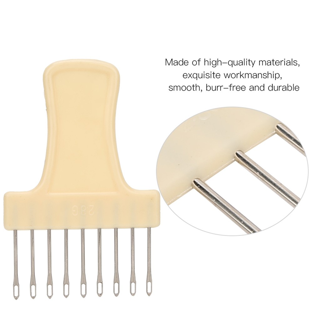 2Pcs Knitting Machine Transfer Comb 9 Needle For KH260 SK155