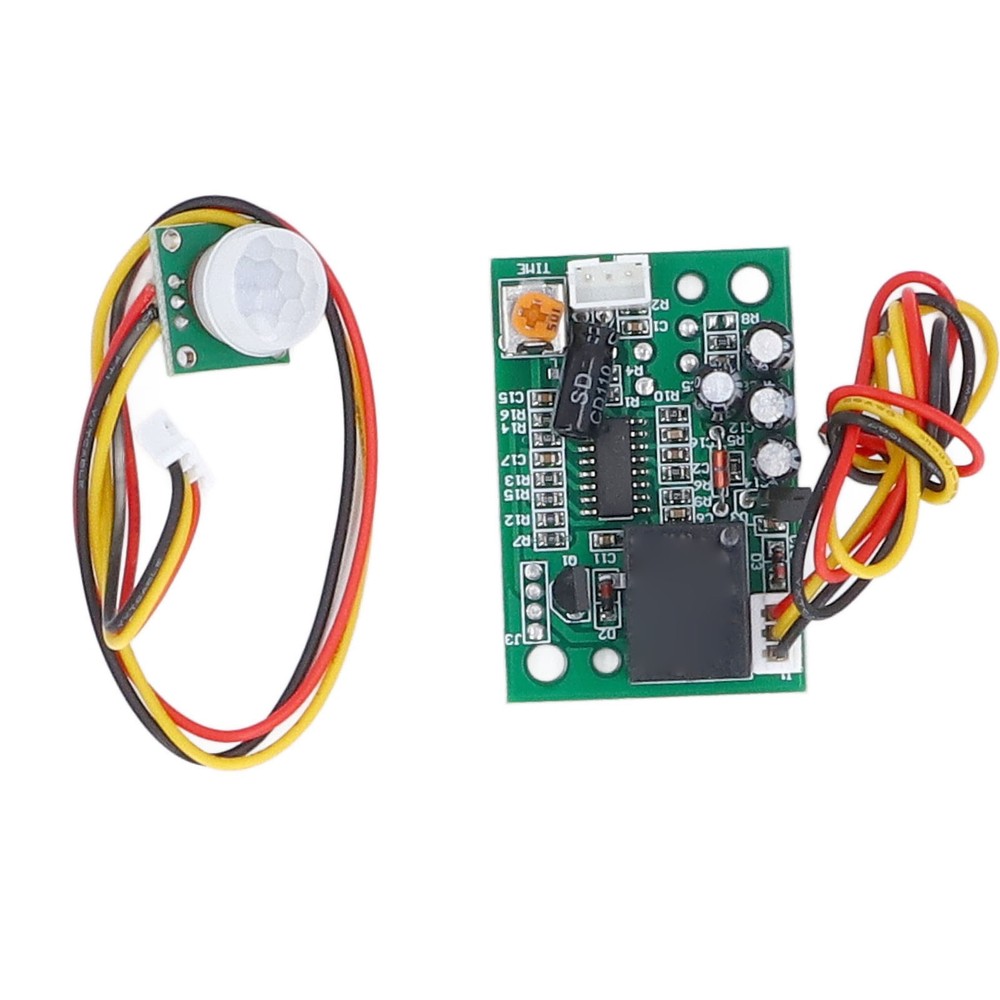 DC 12V PIR Human Motion Sensor Module Relay Output Split Type Infrared Sensing