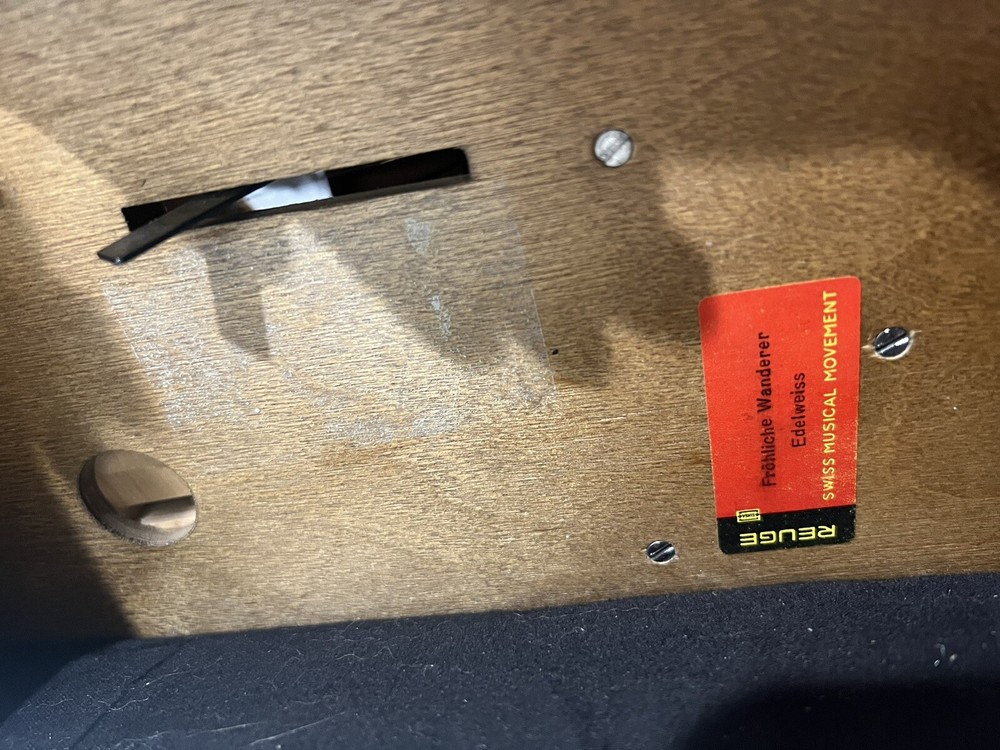 Vintage German Wood Cuckoo Clock And Working