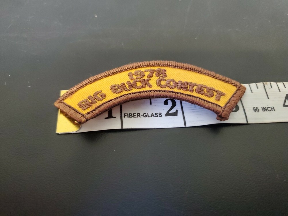 Big Buck Contest Patch - 1978