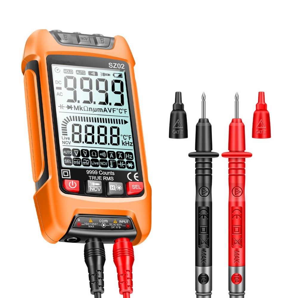 Digital Multimeter Transistor Smart Tester Auto Electrical Capacitance Meter qq