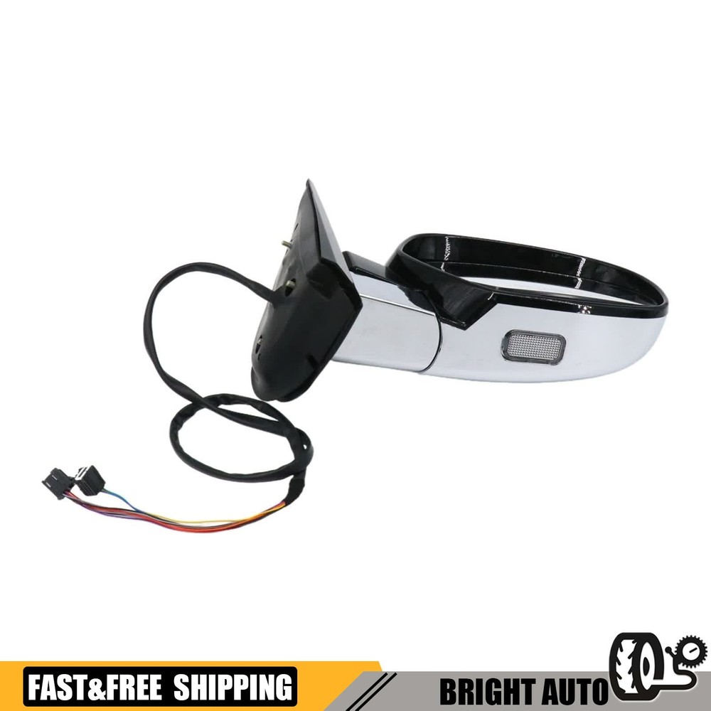 Right Side Mirror Power Folding Heated For 2007-2014 Cadillac Escalade