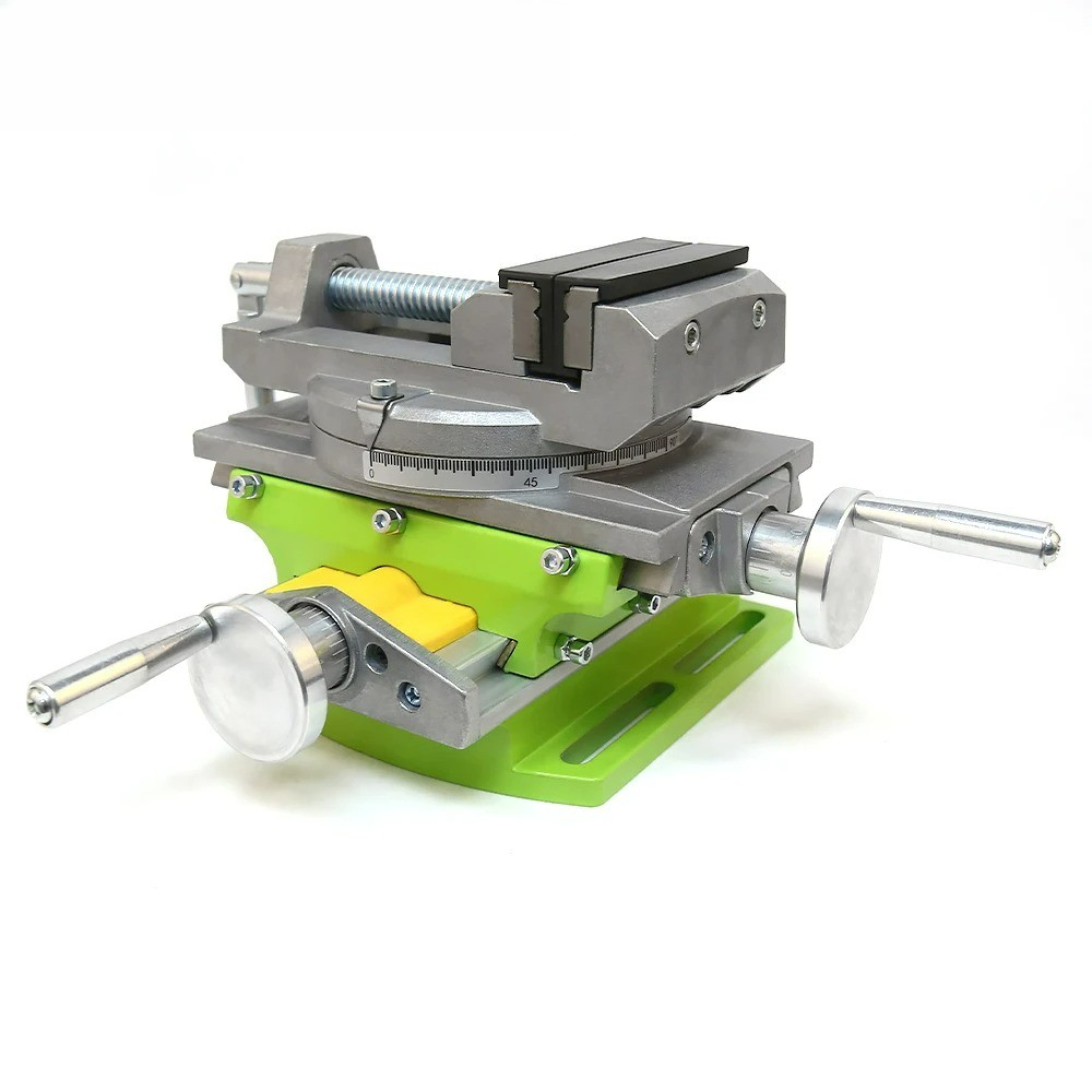 Rotatable Cross-Table Vise Multi-Function Sliding Table Milling Machine