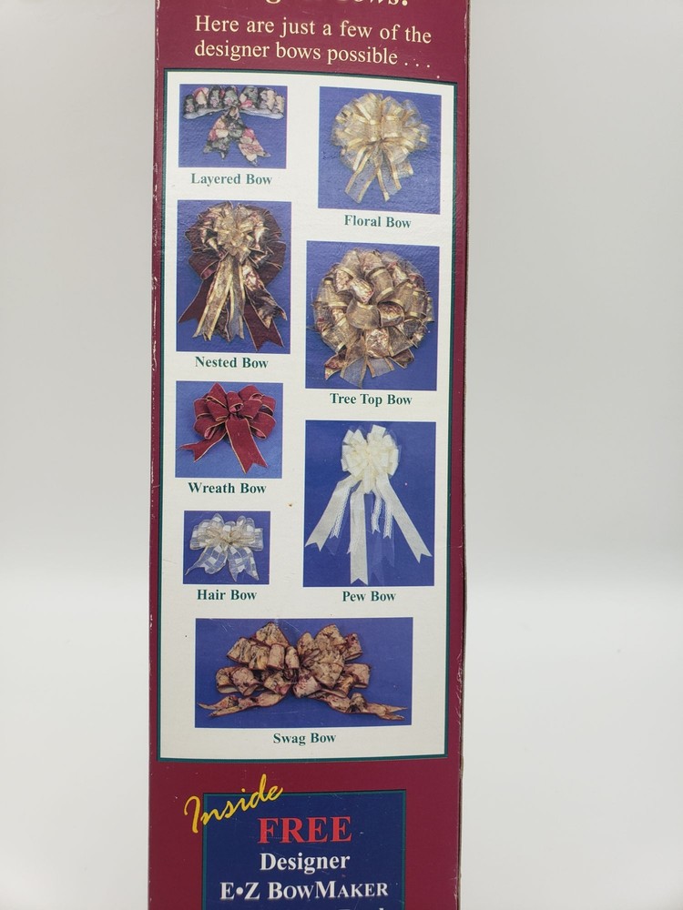 Deluxe EZ Bowmaker Bow Making Tool Wood Spool Spindle Craft Bow Maker