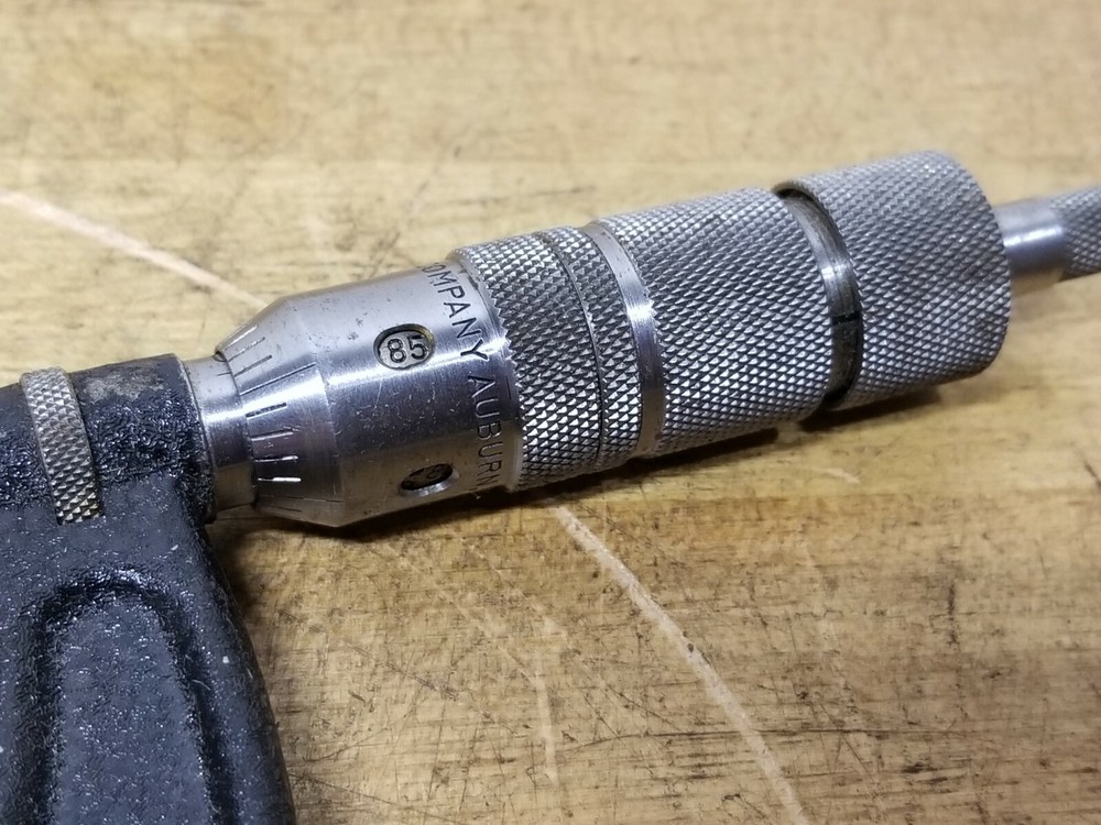Central Tool 2-3" Outside Diameter Micrometer Ratchet Stop Unique Head