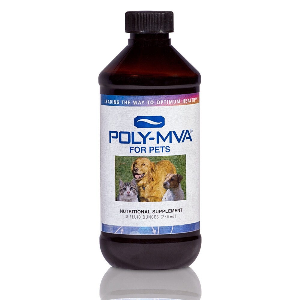 Poly MVA for Pets 8 oz (same as human formula, will come will label for humans)