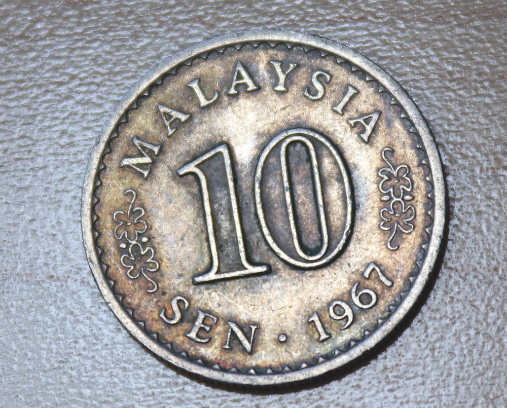 1967 Malaysia 10 Sen