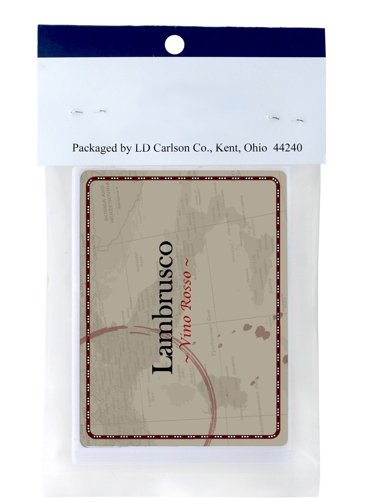 Lambrusco Wine Labels 30/Pack Varietal Collection