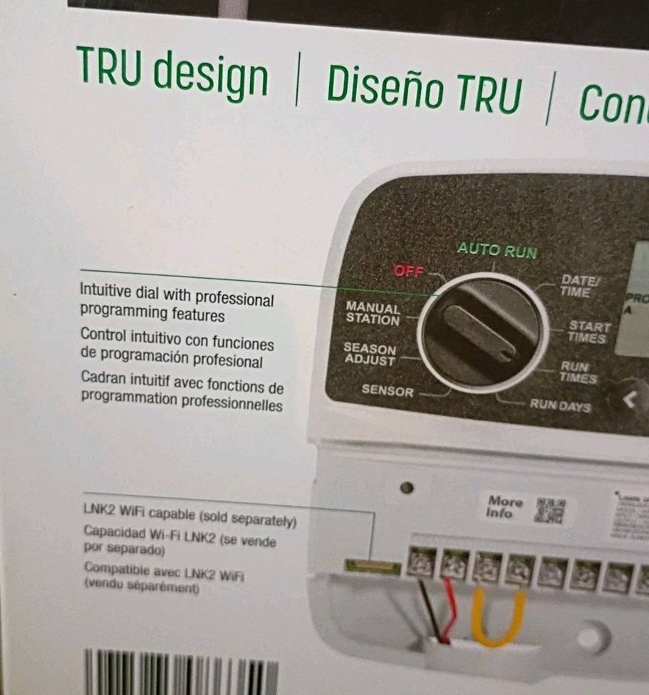 Rain Bird TRU4I Program-Based Indoor Irrigation Controller/Timer WiFi Ready