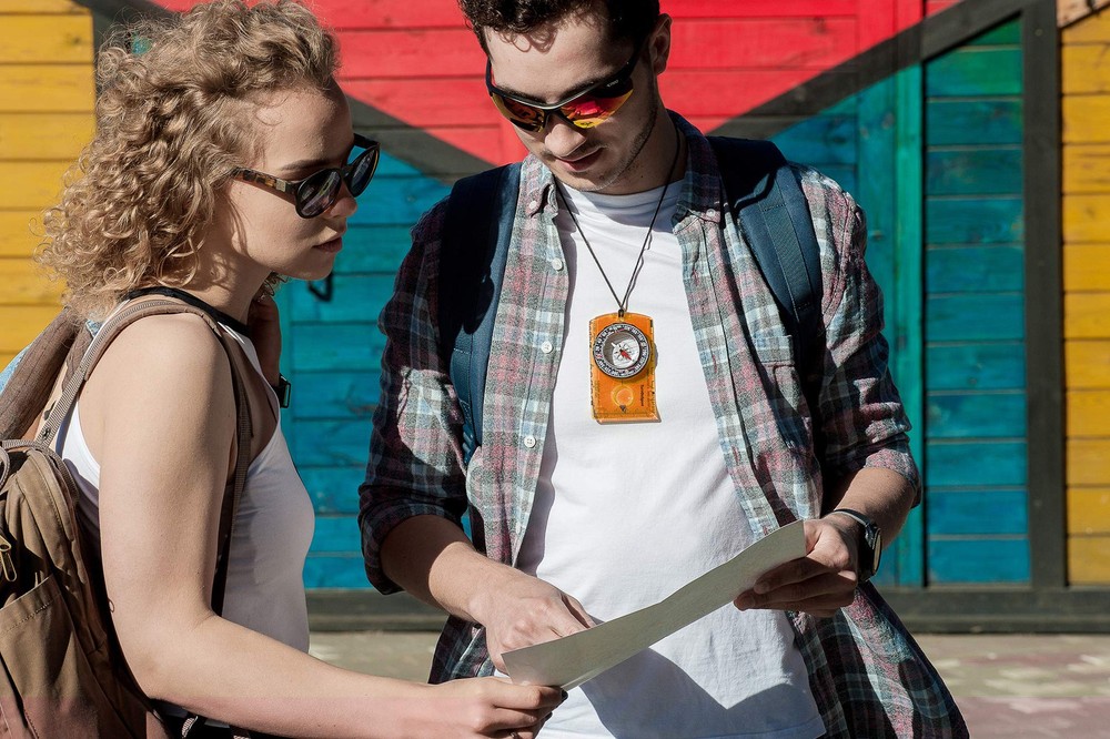 Orienteering Compass Hiking Backpacking Compass | Advanced Scout Compass Camp...