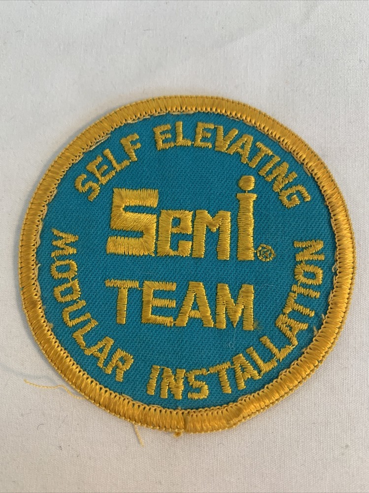 Self Elevating Modular Installation SEMI Team Patch