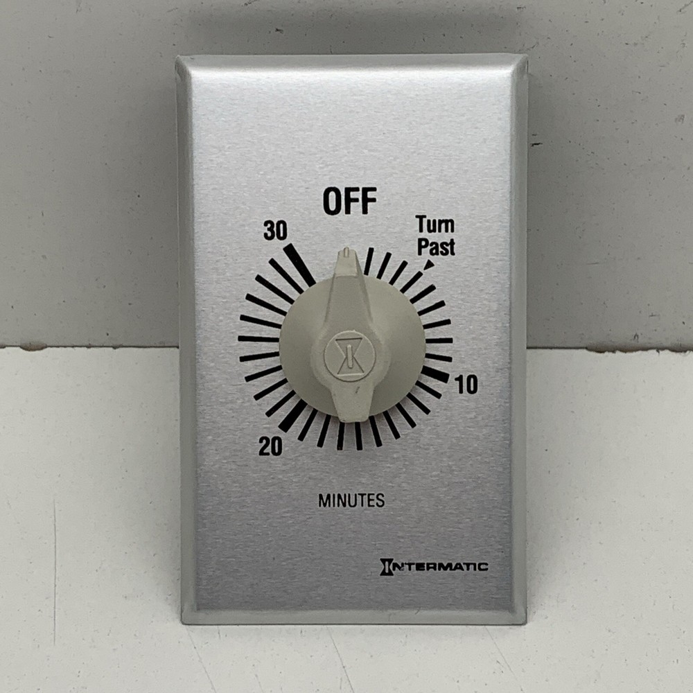Intermatic FF30MC SPST Spring Wound Countdown Timer Time Switch Dial 0-30 Minute