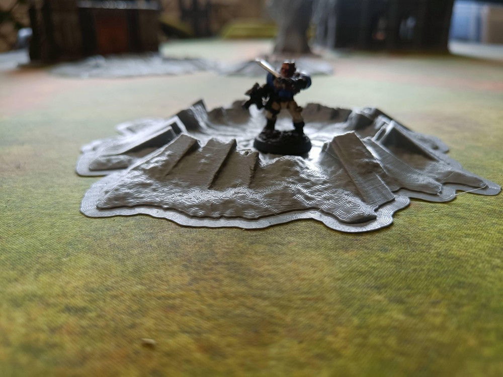 Battlefield Large Craters Fantasy / Sci-fi WW2