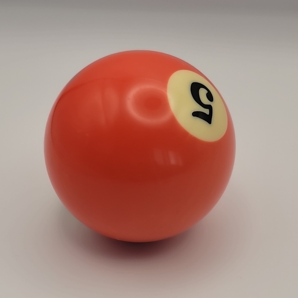 Vintage Billiard Ball / Pool Table Ball 2" Diameter VTG Solid Orange #5 Ball