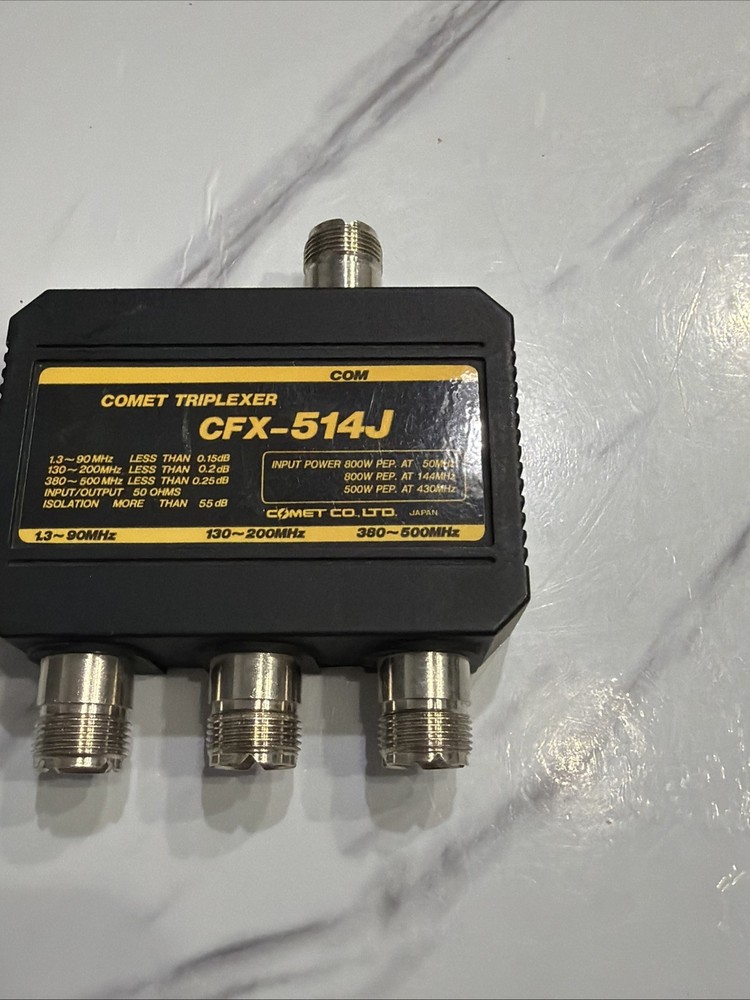 COMET CFX-514J TRIPLEXER Used Good Condition No Cables