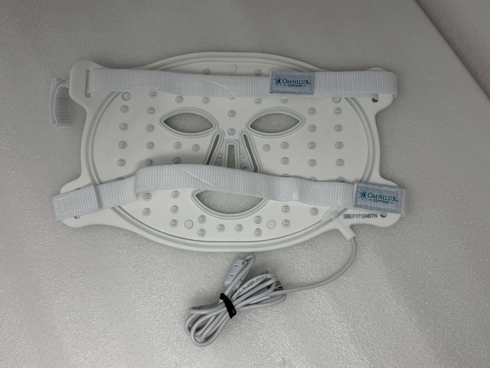 OMNILUX CONTOUR WOMEN FACE ANTI-AGING LED LIGHT THERAPY MASK - [FULL KIT / READ]
