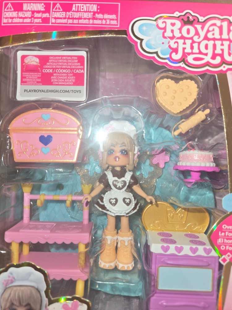 Roblox Royale High Baking Class Dough Darling Hat Virtual Digital Code