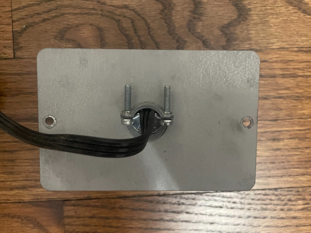 Chaska Fireplace Cord With Electric Plug and Electrical Box