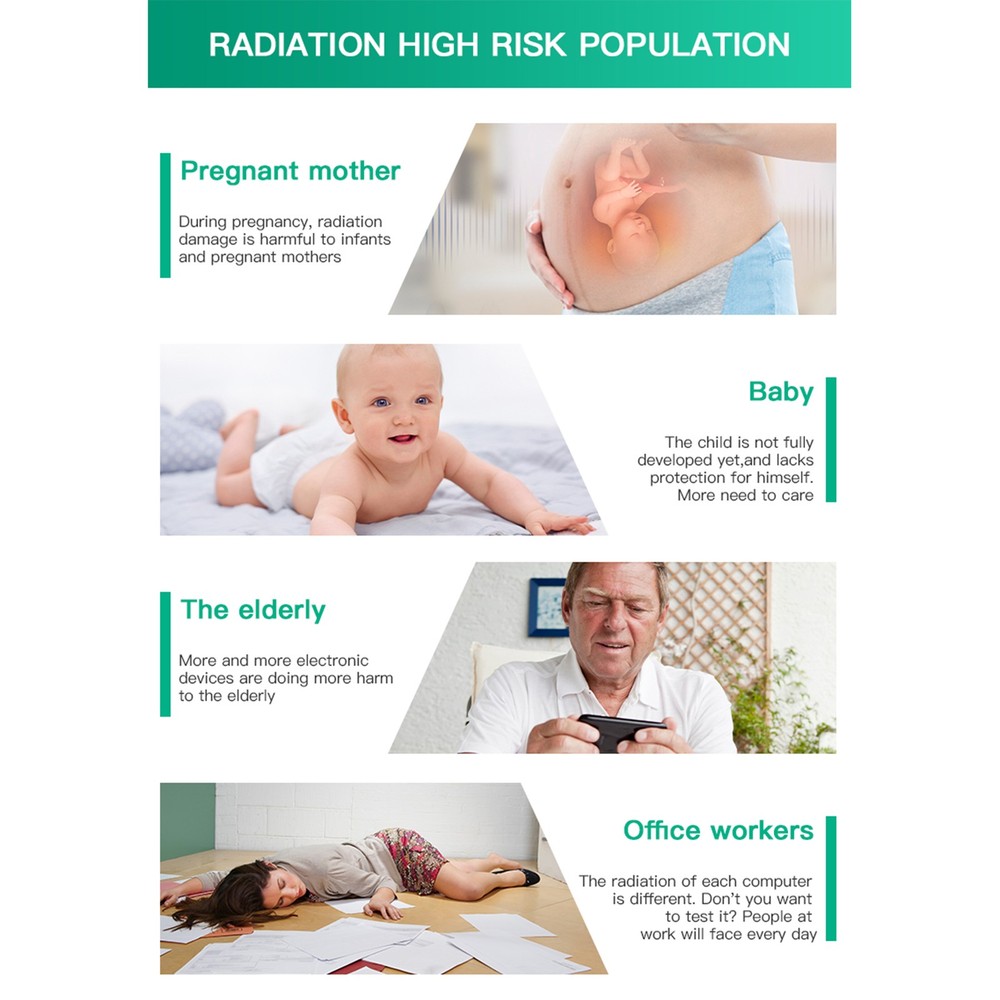 Mastfuyi EMF Meter Electromagnetic Field Tester High E5E2